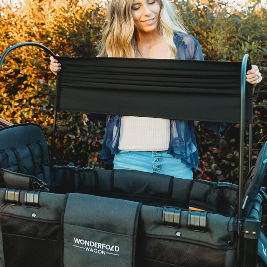 w4 quad stroller wagon Wonderfold W4 Luxe Quad Stroller Wagon (4 Seater) – Babinski's Baby