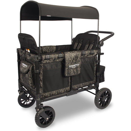 wonderfold wagon x4 push and pull quad stroller wagon Wonderfold W4 Luxe Quad Stroller Wagon (4 Seater) – Babinski's Baby