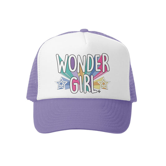 Grom Squad Mini Trucker Hat - Wondergirl (Lavender)