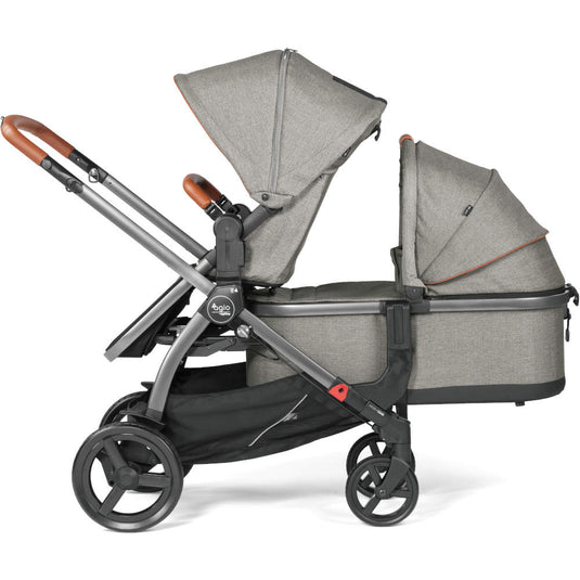 Agio by Peg Perego Z4 Duo Stroller [Seat + Bassinet + Double Adaptor]