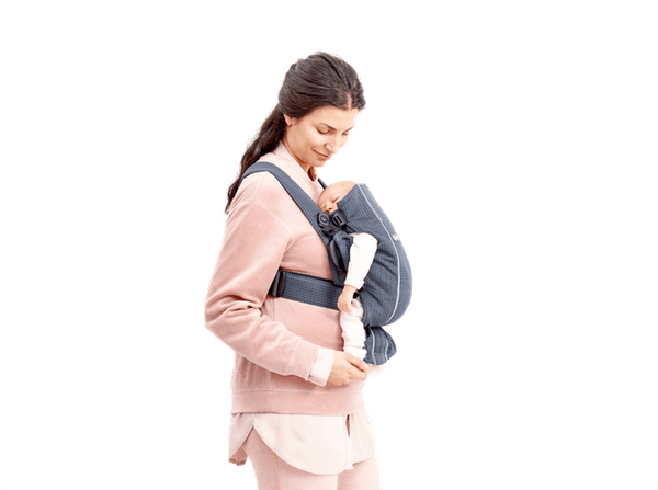 Load image into Gallery viewer, BabyBjörn Carrier Mini in Light Gray Jersey
