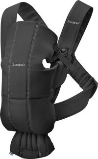 BabyBjörn Carrier Mini in Black Cotton