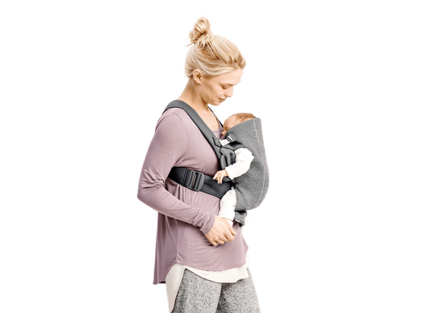 BabyBjörn Carrier Mini in Black Cotton