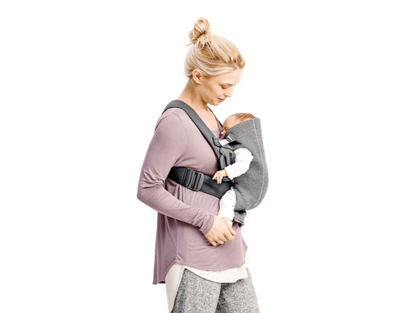 Load image into Gallery viewer, BabyBjörn Carrier Mini in Black Cotton

