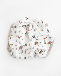 Little Unicorn Cotton Muslin Baby Blanket - Forest Friends