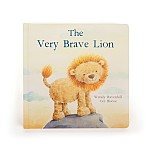 Jellycat The Very Brave Lion Book
