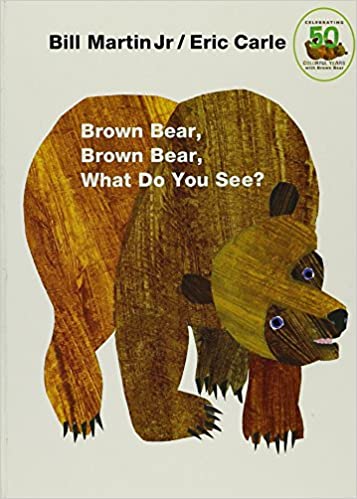 Brown Bear Board Book by Eric Carle and Bill Martin Jr