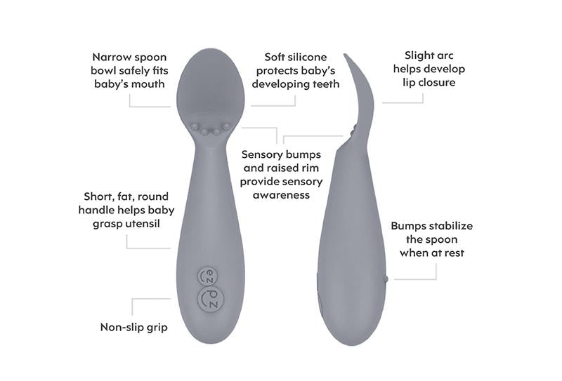 Load image into Gallery viewer, EzPz Tiny Spoon 2 Pack - Blush
