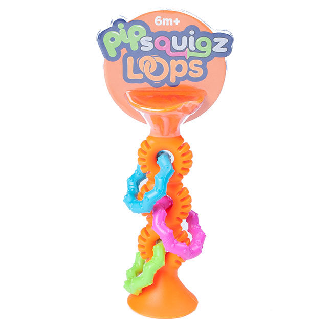 Fat Brain Toys pipSquigz Loops - Orange