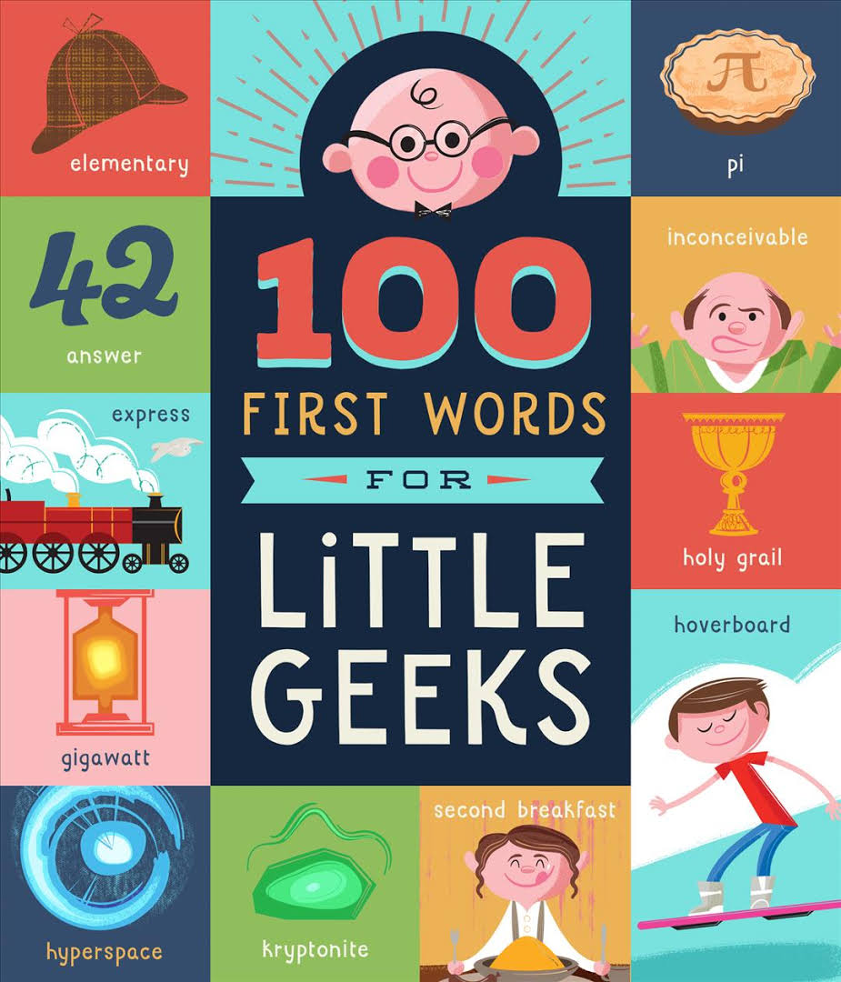 100 First Words for Little Geniuses Board Book – Babinski's Baby