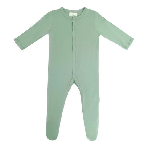 Kyte Baby Snap Footie - Matcha
