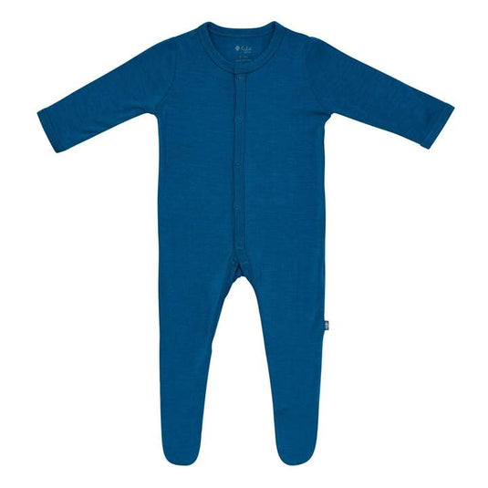 Kyte Baby Snap Footie - Sapphire