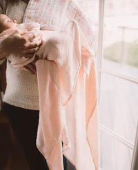Little Unicorn Deluxe Muslin Single Swaddle  - Blush