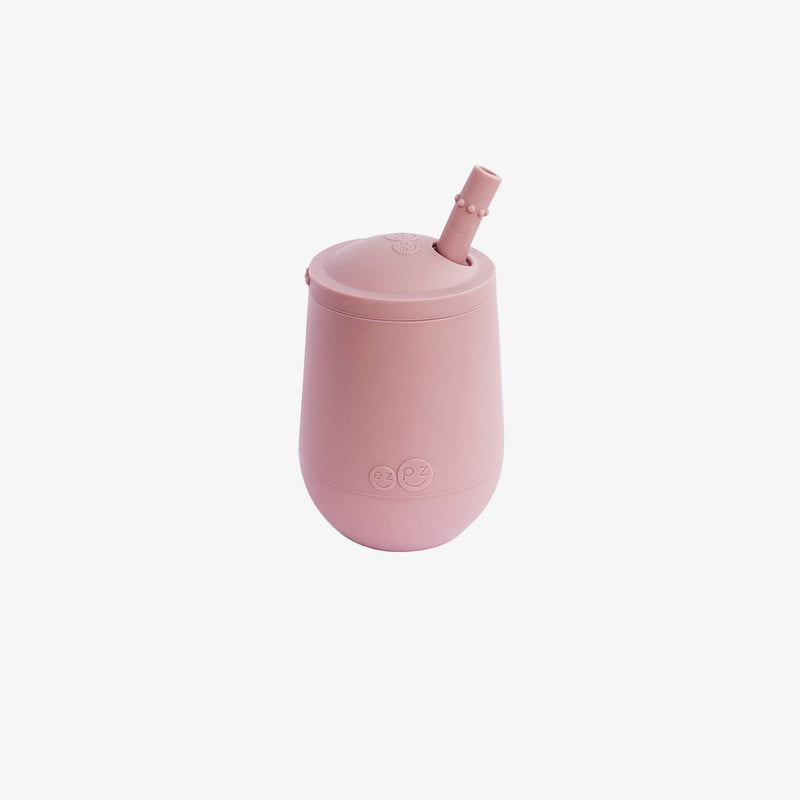 Load image into Gallery viewer, EzPz Mini Cup + Straw Training System - Blush
