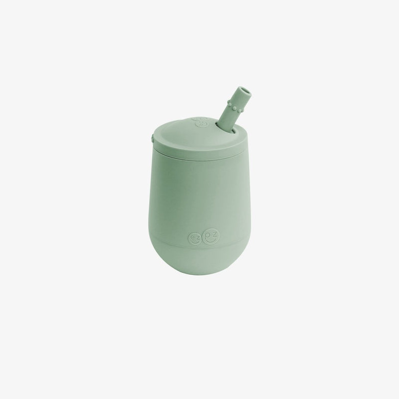 Load image into Gallery viewer, EzPz Mini Cup + Straw Training System - Sage
