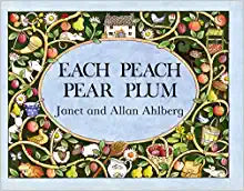 Eat Peach Pear Plum Board Book by Janet and Allan Ahlberg