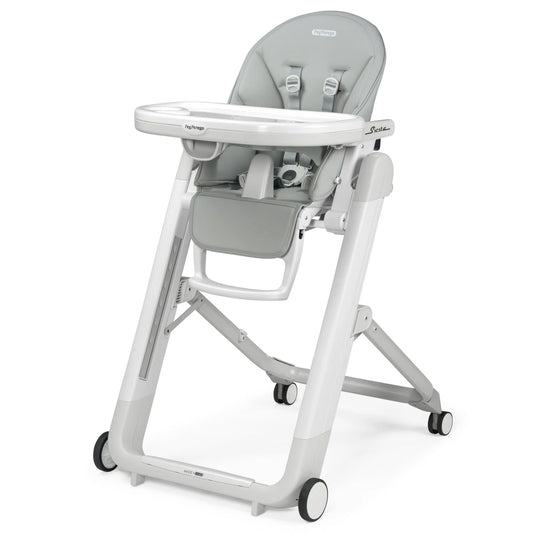 Agio Siesta Ultra Compact High Chair - Pure Grey