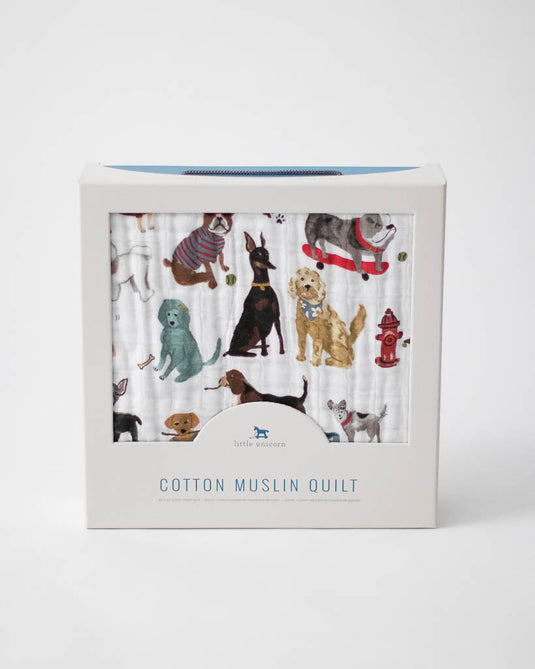Little Unicorn Cotton Muslin Quilt - Woof