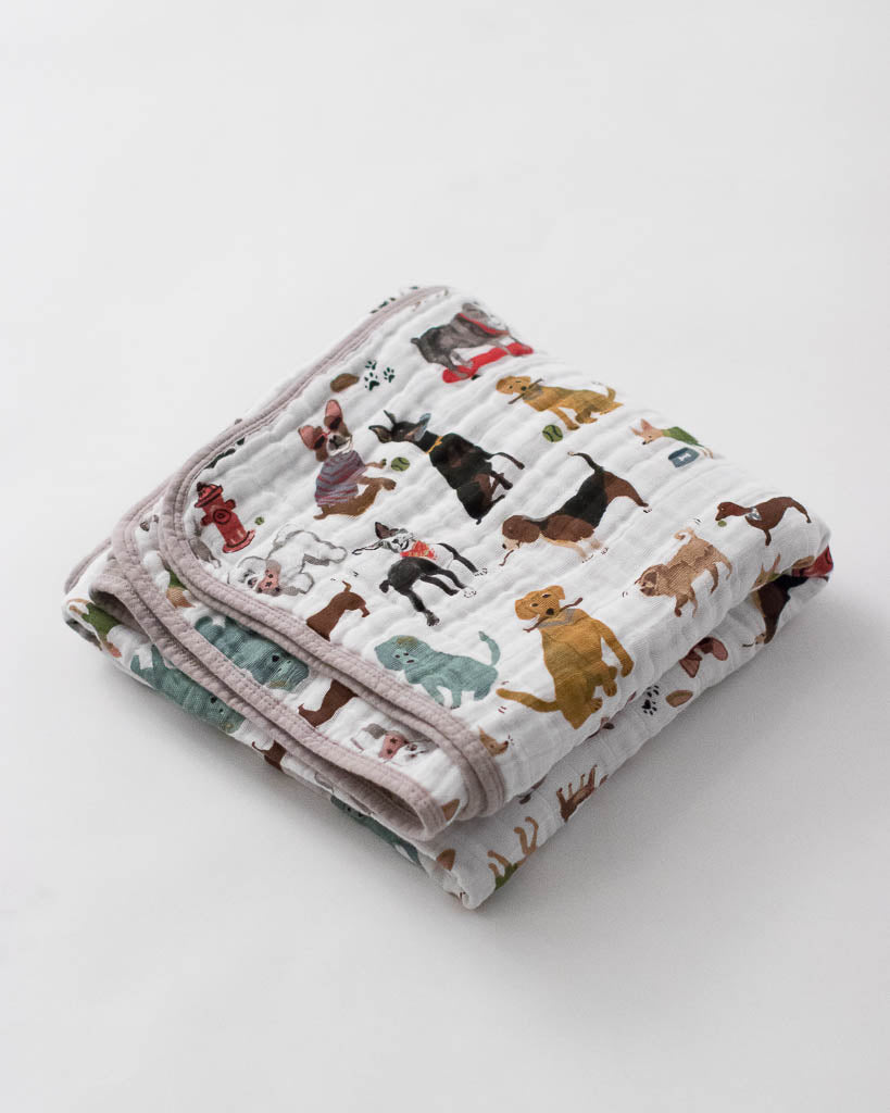 Little Unicorn Cotton Muslin Quilt - Woof